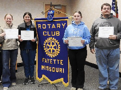 Dec. 2025 Students of the Month