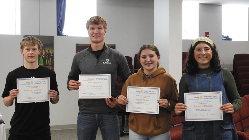 March 2026 Students of the Month